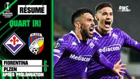 Résumé : Fiorentina (Q) 2-0 a.p. Viktoria Plzen - Conference League (quart de finale retour)