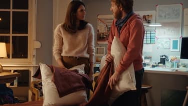 Louise Monot et Sébastien Chassagne, deux des héros d'"Une belle histoire"