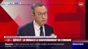 "On nous a menti, on nous a trompé": Bruno Retailleau (LR) affirme que le budget du gouvernement pour 2024 était "insincère"