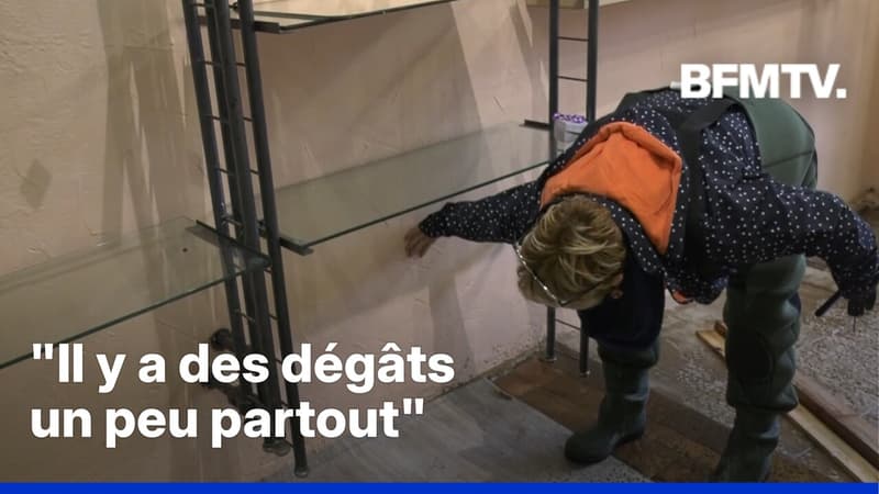 En Bretagne, après le passage de la tempête Ingrid, les habitants constatent les dégâts