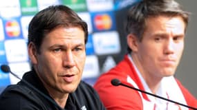 Rudi Garcia et Mickaêl Landreau