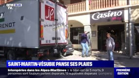 La vie reprend doucement son cours à Saint-Martin-Vésubie