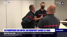 Incendie dans le Var: 14 pompiers du Nord-Pas-de-Calais en renfort