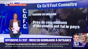 Guerre en Ukraine : à l'est du pays, les bombardements russes pleuvent