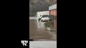 Tempête Fabien: la Corse du Sud sous les eaux