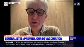 Covid-19: Bertrand Demory, médecin généraliste, raconte sa première journée de vaccination dans son cabinet 