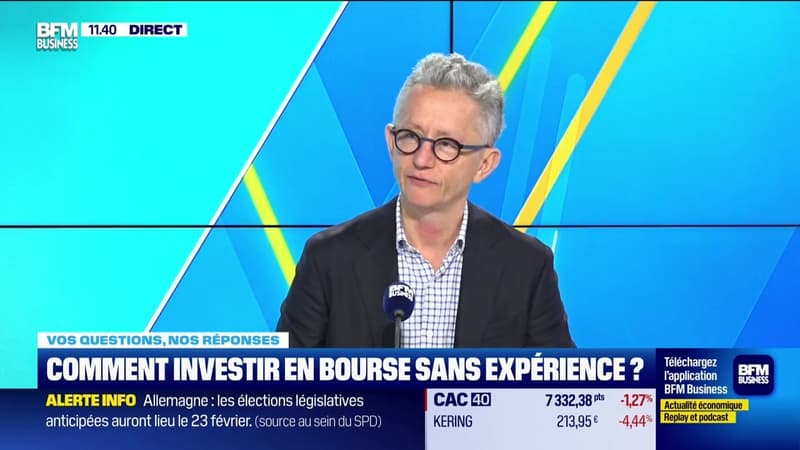 Vos questions, nos réponses : Comment investir en Bourse sans expérience ? - 12/11