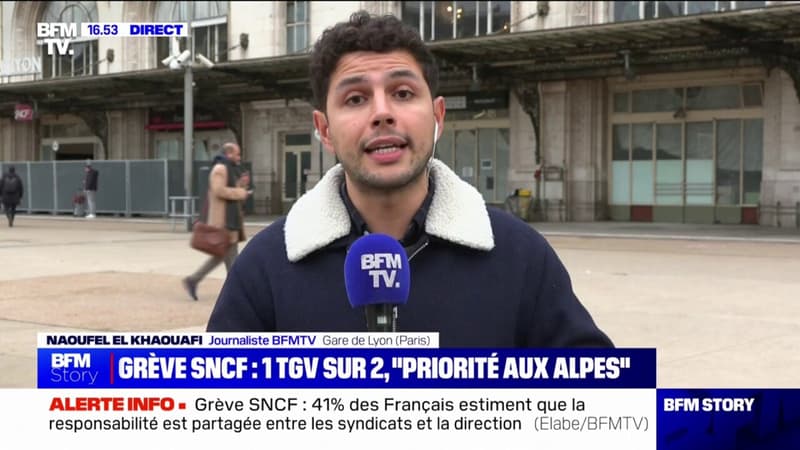 Grève à la SNCF: certains voyageurs agacés par la 