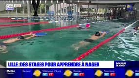 Des stages sont proposés pour apprendre aux enfants à nager à Lille
