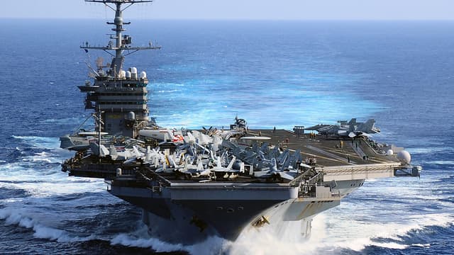 L'USS George Washington dans le Pacifique en 2009