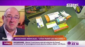 Hausse des franchises médicales : "C'est scandaleux, nous sommes en colère !"