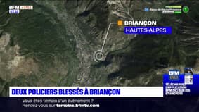 Hautes-Alpes: deux policiers blessés à Briançon