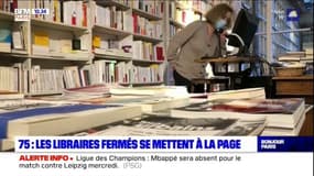 Paris: malgré le "click and collect", les librairies durement impactées par le confinement