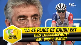 Tour de France : "La 4e place de Gaudu est très encourageante" veut croire Madiot