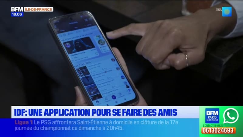 Île-de-France: des applications pour réussir à se faire des amis