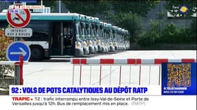 Hauts-de-Seine: les vols de pots catalytiques se multiplient au dépôt de la RATP