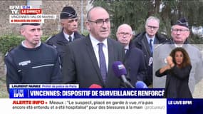 "Ils ont sauté d'une hauteur de 6 mètres": Laurent Nunez s'exprime apres l'évasion de 11 personnes d'un CRA à Vincennes