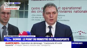 Gare du Nord: "À partir de 18h, progressivement, le plan de transport va reprendre", affirme Philippe Tabarot (ministre des Transports)