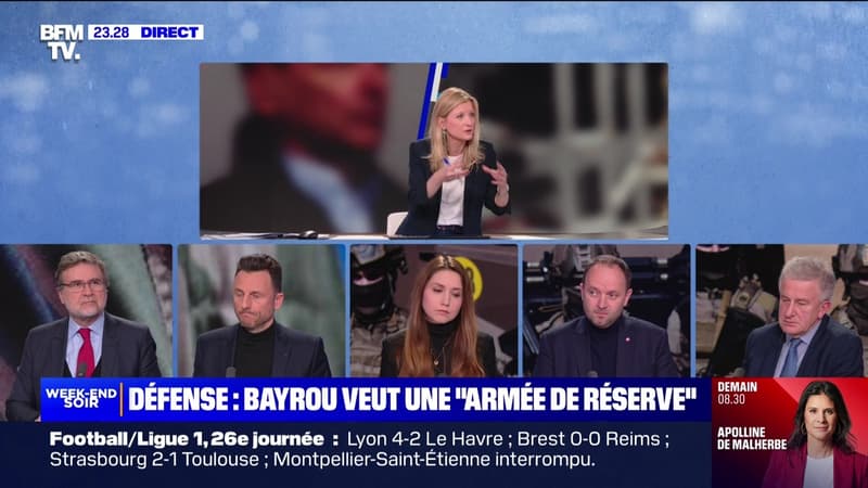 Défense : Bayrou veut une "armée de réserve" thumbnail