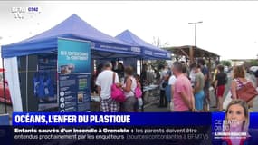 Des associations sensibilisent les touristes sur la pollution plastique en mer