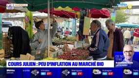 Marseille: le marché du Cours Julien souffre moins de l'inflation