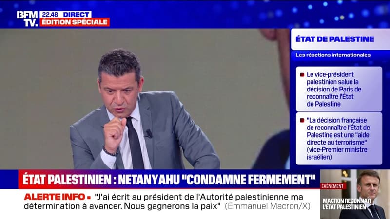 Annonce d'Emmanuel Macron sur la Palestine: 