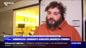 "Il l'a plaqué contre le mur, il y avait des cheveux qui lui tiraient": le responsable des urgences de l'hôpital privé des Pays de Savoie raconte la scène de l'agression des soignants à Annemasse