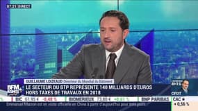 Le secteur du BTP représente 140 milliards d'euros hors taxes de travaux en 2018, Guillaume Loizeaud - 04/11