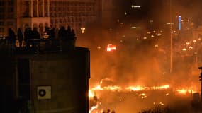 Kiev en proie à la violence entre le pouvoir et les manifestants pro-européens.