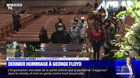 À Houston, des milliers de personnes se recueillent devant le cercueil de George Floyd avant ses obsèques