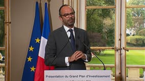 Le Premier ministre Édouard Philippe a indiqué ce lundi comment seraient dépensés les 57 milliards d'euros du plan d'investissement du gouvernement. 