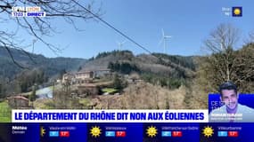 Rhône: le département et les habitants disent non aux éoliennes