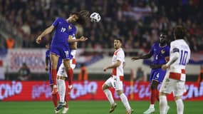 Matteo Guendouzi face à la Croatie le 20 mars 2025 à Split 