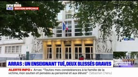 Attaque au couteau à Arras: un enseignant tué, deux blessés graves