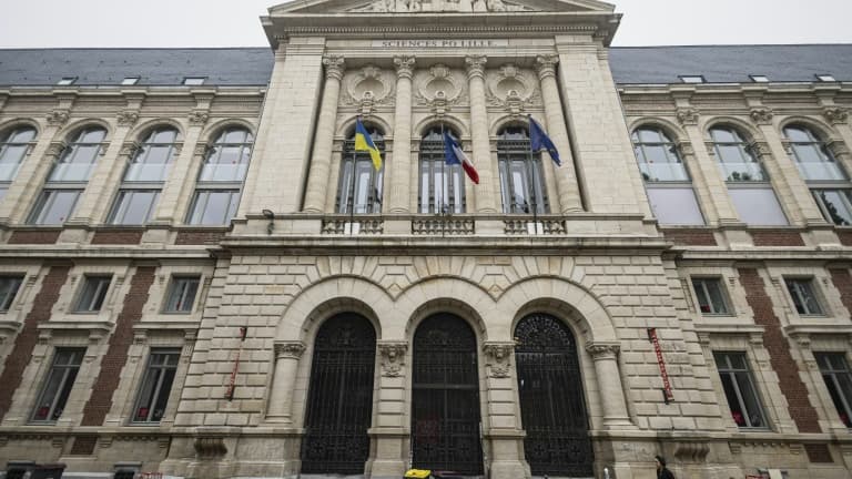 L'Institut d'études politiques (IEP) de Sciences Po à Lille, le 2 mai 2024.