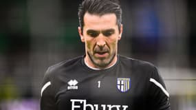 Gianluigi Buffon avec Parme en janvier 2023.