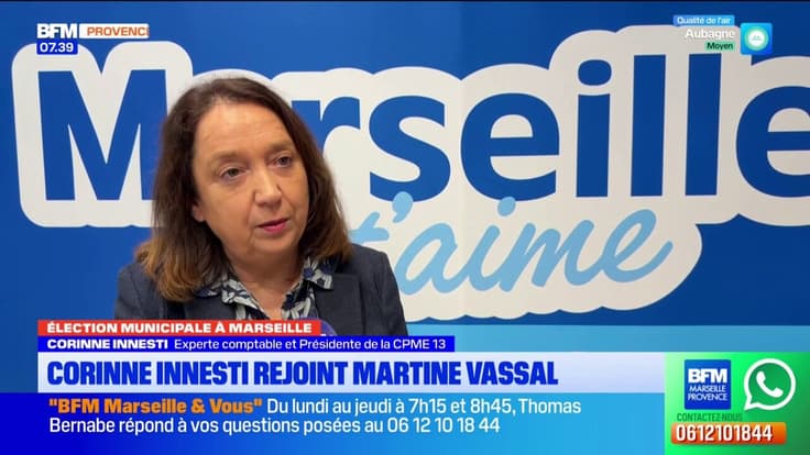Élection Municipale à Marseille. Corinne Innesti rejoint Martine Vassal