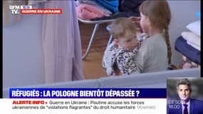 Guerre en Ukraine: comment se passe l'accueil des réfugiés à Chelm en Pologne, où 60.000 personnes sont arrivées en 2 semaines?