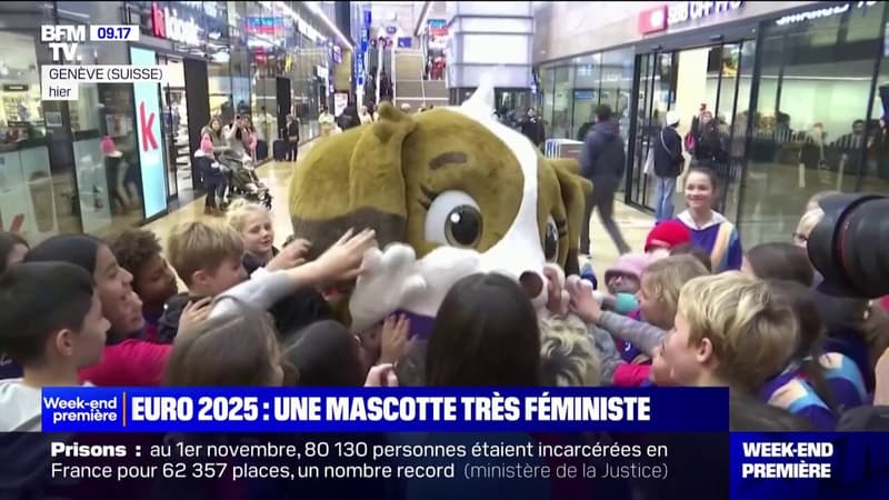 Euro 2025: la Suisse dévoile Maddli, la mascotte de l'Euro féminin