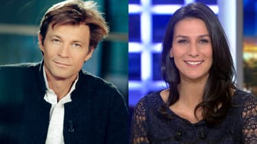 Laurent Delahousse et Marie Drucker