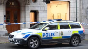 Image d'illustration - une voiture de police à Stockholm (Suède)