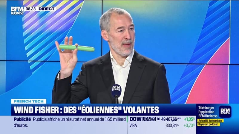 French Tech : Wind Fisher, des "éoliennes" volantes - 03/02