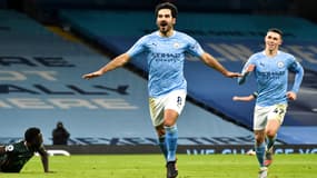 Ilkay Gundogan, à Manchester le 13 février 2021