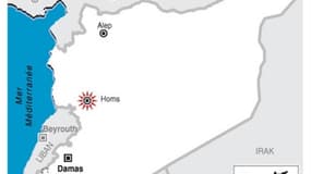 LA VILLE SYRIENNE DE HOMS À NOUVEAU BOMBARDÉE