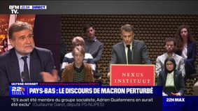 Emmanuel Macron décrit comme "président de la violence et de l'hypocrisie" par des manifestants à La Haye, Pays-Bas