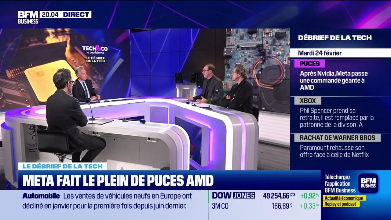 Acx Meta Meta fait le plein de puces AMD - 24/02