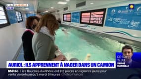 Bouches-du-Rhône: un camion-piscine lancé à Auriol