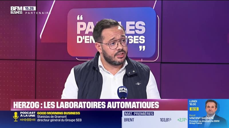 Nolan Lopez (HERZOG France) : Herzog, les laboratoires automatiques - 14/03