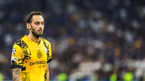 Hakan Calhanoglu lors de la finale PSG-Inter Milan en Ligue des champions le 31 mai 2025