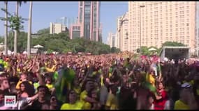 Brésil-Mexique : Les cris de joie et les liesses à Rio de Janeiro